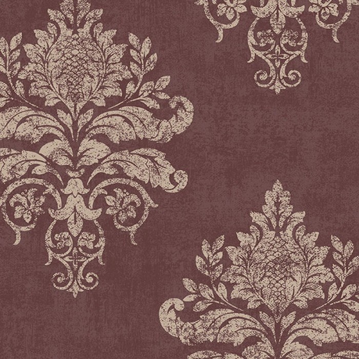 G34158 Medallion Damask Wallpaper Discount Wallcovering