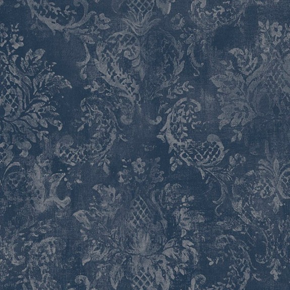 Pineapple Pattern Damask Wallpaper