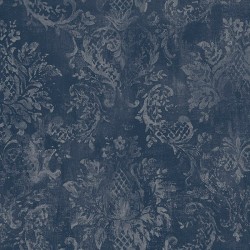 Pineapple Pattern Damask Wallpaper