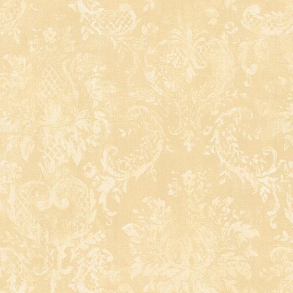 Pineapple Pattern Damask Wallpaper
