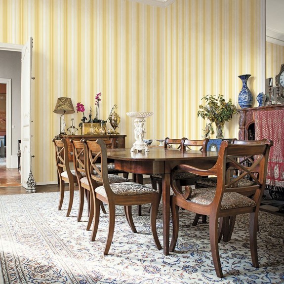 Organic Stripe Wallpaper