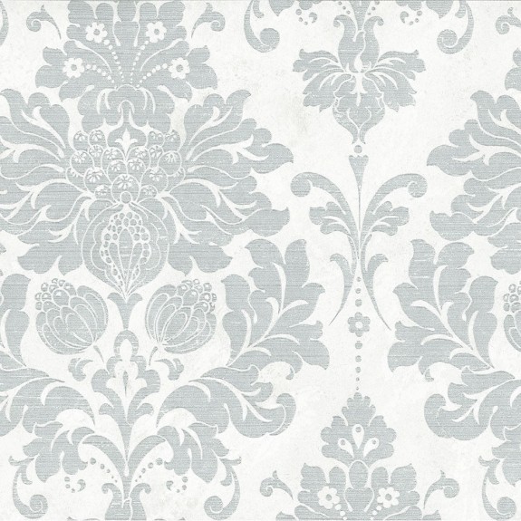 In Register Damask Wallpaper