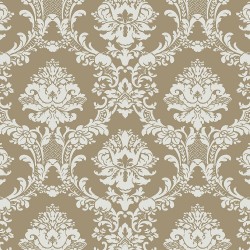 Document Damask Wallpaper