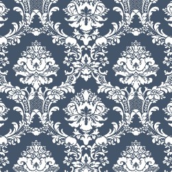 Document Damask Wallpaper